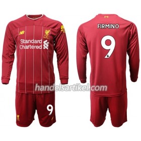 Liverpool Firmino 9 Kinder Heim Trikotsatz 2019/20 Langarm (+ Kurze Hosen)